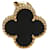 Van Cleef & Arpels Vintage Alhambra Onyx Pierce 18K Gold(750) Gold Auth 132990M Black Golden  - view 2