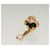 Van Cleef & Arpels Vintage Alhambra Onyx Pierce 18K Gold(750) Gold Auth 132990M Black Golden  - view 4