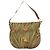 Borsa a Spalla Salvatore Ferragamo Nylon Verde Oro Auth sw1112 D'oro - vista 13
