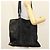 Prada Tote Bag aus schwarzem Nylon mit Silber authentisch bs28227 - Ansicht 20