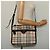 Borsa a spalla Nova Check in PVC beige Auth 133569 di BURBERRY - vista 21