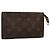 Bucket LOUIS VUITTON Monogramma Secchiello PM Pochette Accessorio LV Auth 136348