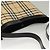 Borsa a spalla Burberry Nova Check PVC Beige Argento Auth ep10120 - vista 7