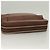 GUCCI Clutch in pelle marrone argento 337083 Auth sw1217 - vista 5