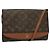 LOUIS VUITTON Monogram Bordeaux 27 Schultertasche M51797 LV Auth 135649 Monogramm