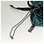 Zaino PRADA Satin Blu Auth yk19071 - vista 22