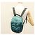 Zaino PRADA Satin Blu Auth yk19071 - vista 27