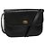 Schultertasche Salvatore Ferragamo aus schwarzem Leder mit Gold Auth sw1109 Golden