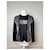 Vintage Fendi Polyester gestreifter Pullover M Schwarz  - Ansicht 7