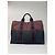 Vintage Hermès Baumwolltasche lila schwarz - Ansicht 15
