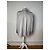 Vintage Yves Saint Laurent Seidenbluse Silber 38/M - Ansicht 3