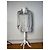 Vintage Yves Saint Laurent Seidenbluse Silber 38/M - Ansicht 6