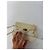 Triomphe Céline Vintage Celine Paris Ledertasche beige Weiß - Ansicht 13