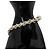 Autre Marque Bracciale Tennis con Diamanti Placcato Oro D'oro - vista 7