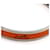 Hermès Hermes Orange Cloisonné Bangle Bracelet  - view 4
