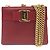 Mini borsa a spalla Vara Ribbon di Salvatore Ferragamo Rosso