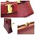 Mini borsa a spalla Vara Ribbon di Salvatore Ferragamo Rosso - vista 5