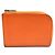 Monedero de Epsom naranja Hermès Remix ID