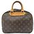 Bowling Borsa a mano Monogram Trouville di Louis Vuitton Marrone - vista 2