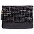 Clutch Gabrielle O in tweed nero medio di Chanel