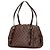 Louis Vuitton Marrone Damier Ebene Rivington GM - vista 2