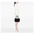 Borsa tote in nylon nera della nuova linea da viaggio di Chanel Nero - Ansicht 11