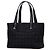 Borsa tote in nylon nera della nuova linea da viaggio di Chanel Nero - vista 2