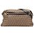 Fendi Beiger Zucchino Canvas Umhängetasche