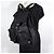 Zaino in nylon nero e pelle Gucci - vista 16