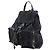 Zaino in nylon nero e pelle Gucci - vista 2