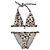 Bikini Christian Dior con Estampado Floral y Mariposas Multicolor