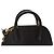 Borsa a tracolla in pelle con logo Balenciaga Ville Top Handle XXS – Nero e bianco - vista 6