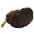 Bamboo GUCCI Clutch Bag Vintage in Pelle Nera con Zip in Bambù in pelle morbida nera Nero - vista 7