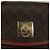 Céline Borsa a mano in tela Macadam CELINE in pelle PVC marrone oro Auth ep10012 D'oro - vista 17