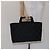 Borsa a mano Salvatore Ferragamo in tela nera e argento autentica sw1281 - vista 21
