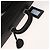 PRADA Funda para prendas de nylon negro plateado Auth bs28232 Plata - vista 8