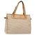 Céline CELINE C Macadam Canvas Handtasche Beige Auth 134129