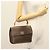 Céline Borsa a mano in tela Macadam CELINE in pelle PVC marrone oro Auth 136069 D'oro - vista 22