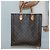 LOUIS VUITTON Borsa Sac Plat Monogram M51140 LV Auth 133613 Monogramma - vista 19