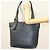Coach Borsa Tote in Pelle Blu Navy e Oro Auth am8870 D'oro - vista 19