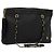 BALLY Borsa a Spalla a Catena Pelle Nera Oro Auth kk542 Nero D'oro