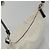 PRADA Schultertasche Nylon Weiß Silber Authentisch 136266 - Ansicht 6