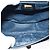 Gucci Borsa a Spalla Micro GG Supreme PVC Navy Gold Auth 135606 D'oro Blu navy - vista 10