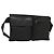 Borsa a vita GG Canvas Gucci Nera Argento 28566 Auth yk19002 Nero