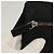 Borsa a vita GG Canvas Gucci Nera Argento 28566 Auth yk19002 Nero - vista 10