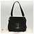 Borsa a mano Salvatore Ferragamo in suede nero argento Auth sw1146 - vista 12