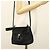Borsa a mano Salvatore Ferragamo in suede nero argento Auth sw1146 - vista 24