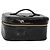 CHANEL Pochette Vanity Pelle verniciata Nera Oro CC Auth 136084 Nero D'oro