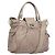 Borsa a mano in pelle Gancini Salvatore Ferragamo 2 in 1 Viola Argento Auth 134695 Porpora