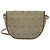Christian Dior Borsa a spalla in tela a nido d'ape PVC beige oro Auth ar13702 D'oro - vista 2